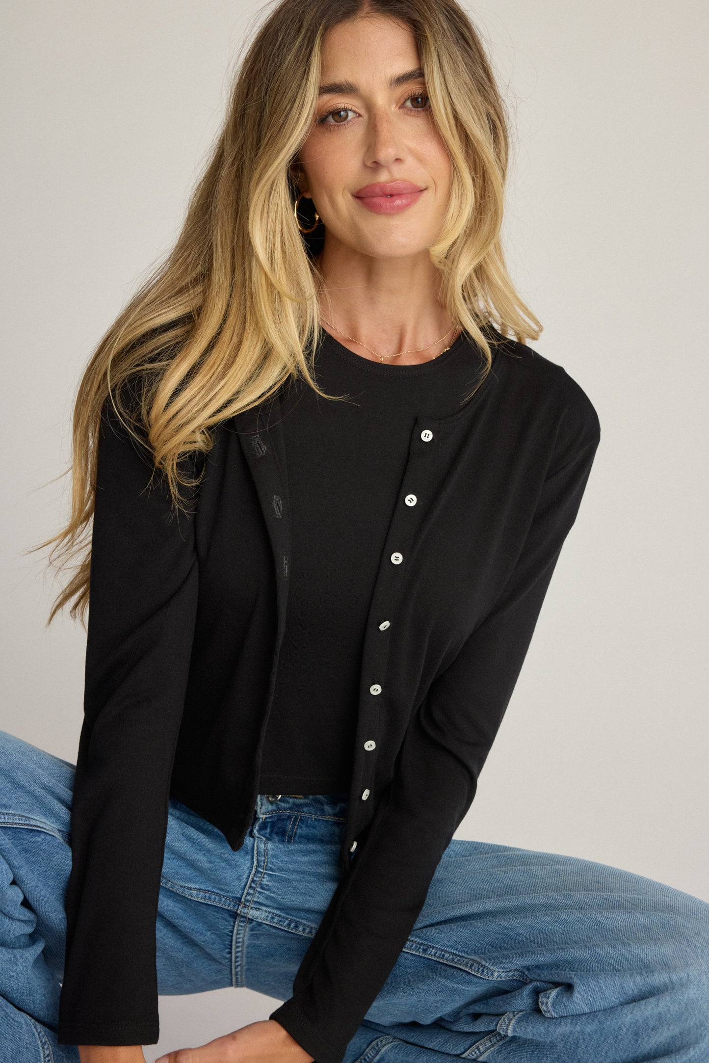 Elise Cardigan black