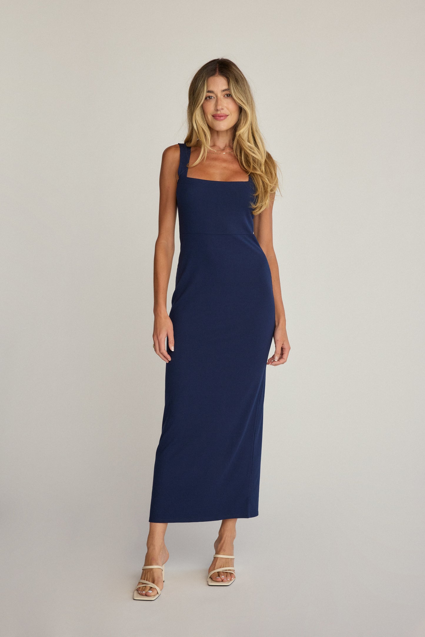 Emilia Maxi Dress in Navy