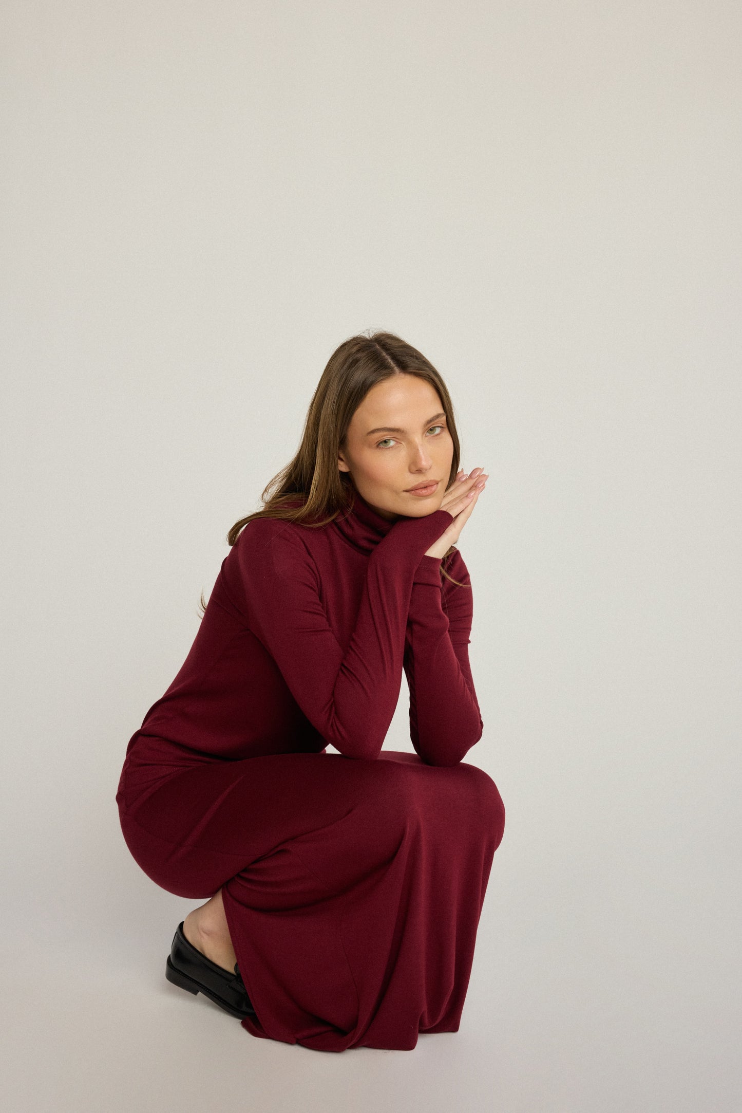 Elise Skirt - Wine