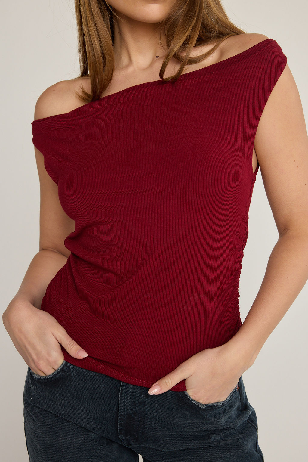 Angelica Top - Wine