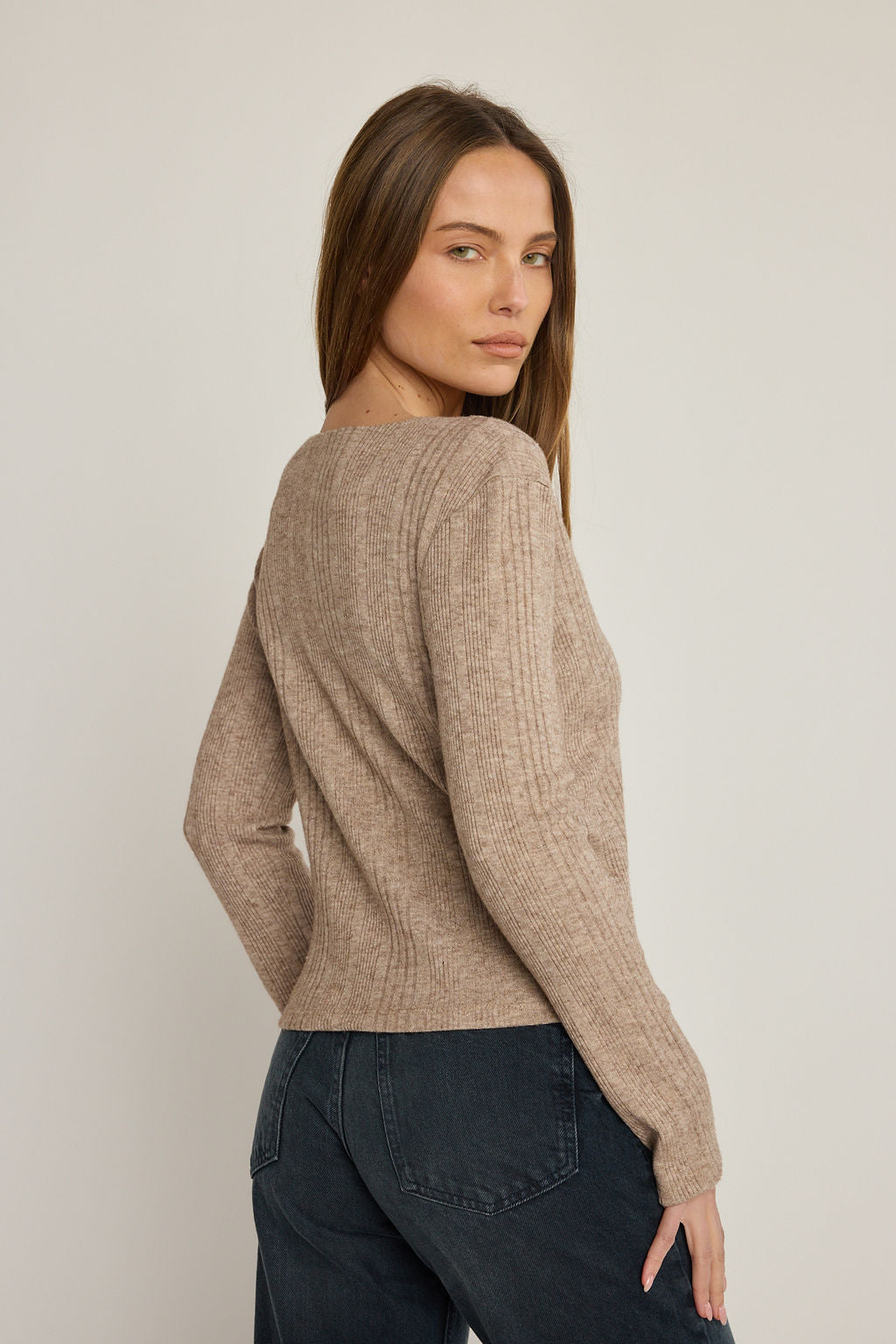 Alexis Cardigan - Oatmeal