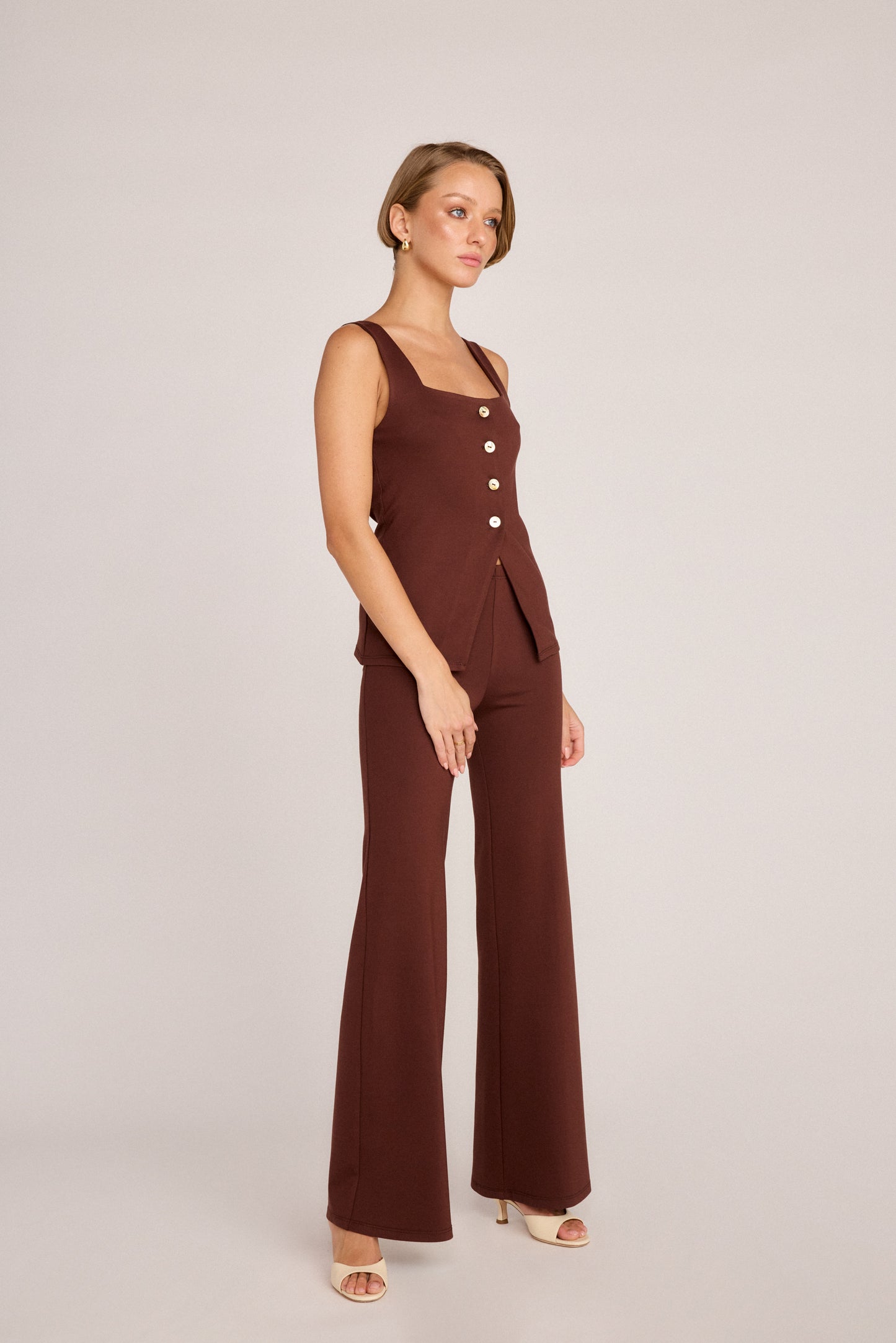 Talia Pants - Chocolate