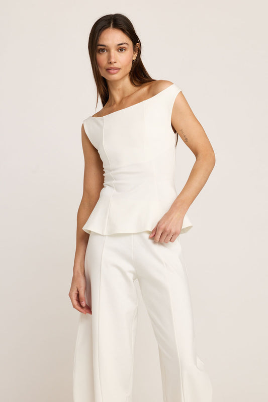 Grace Top - Ivory