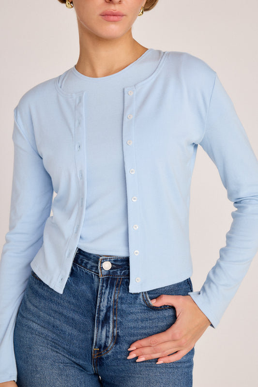 Elise Cardigan - Baby Blue