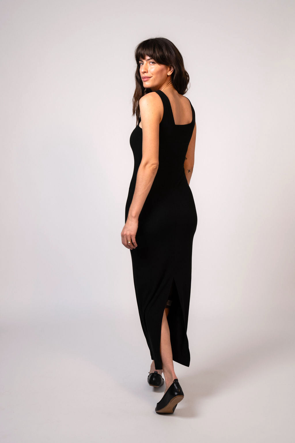 Emilia Maxi Dress - Black