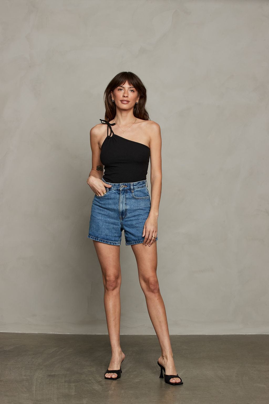 Kara Rib Top - Black