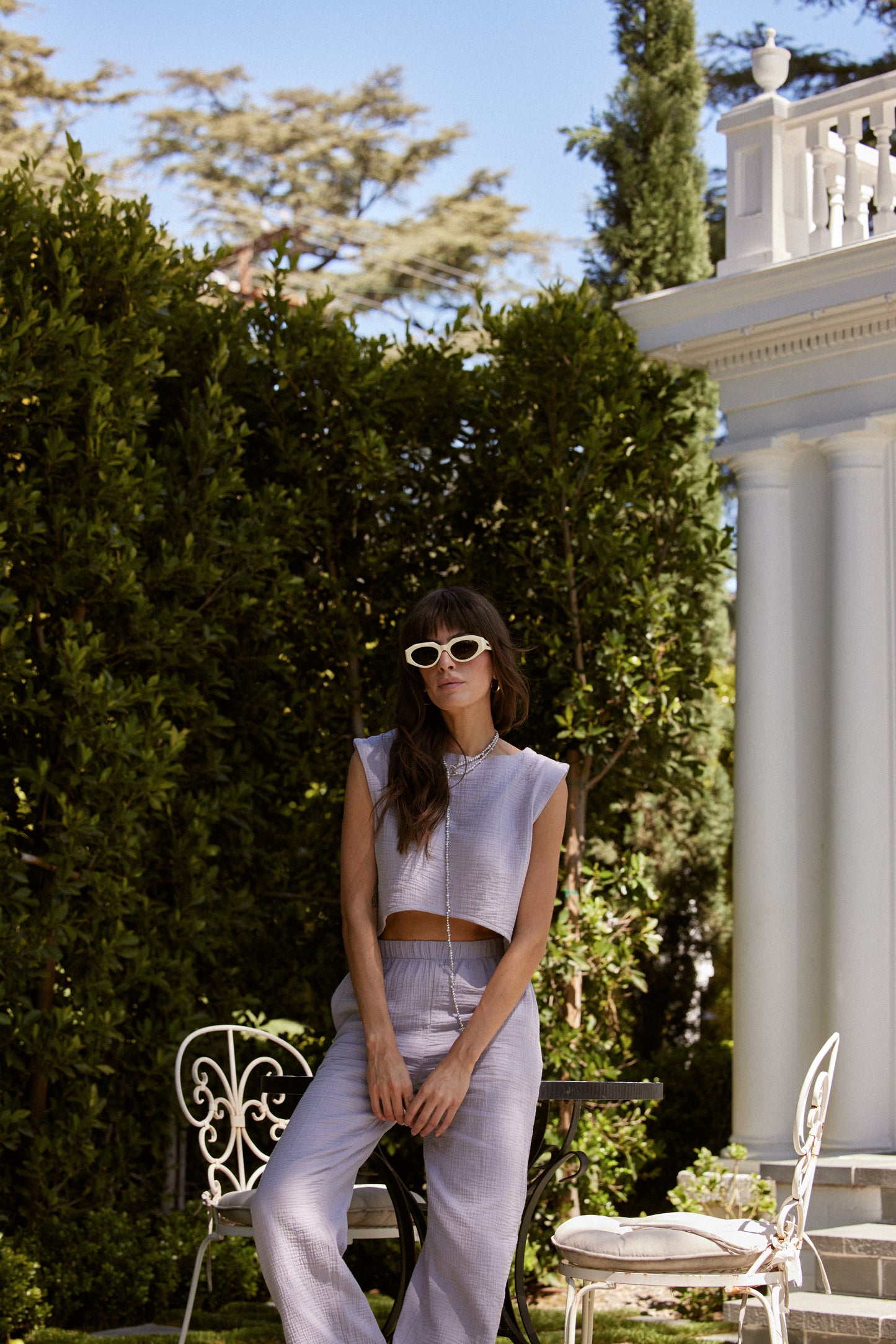 Olga Top - Grey