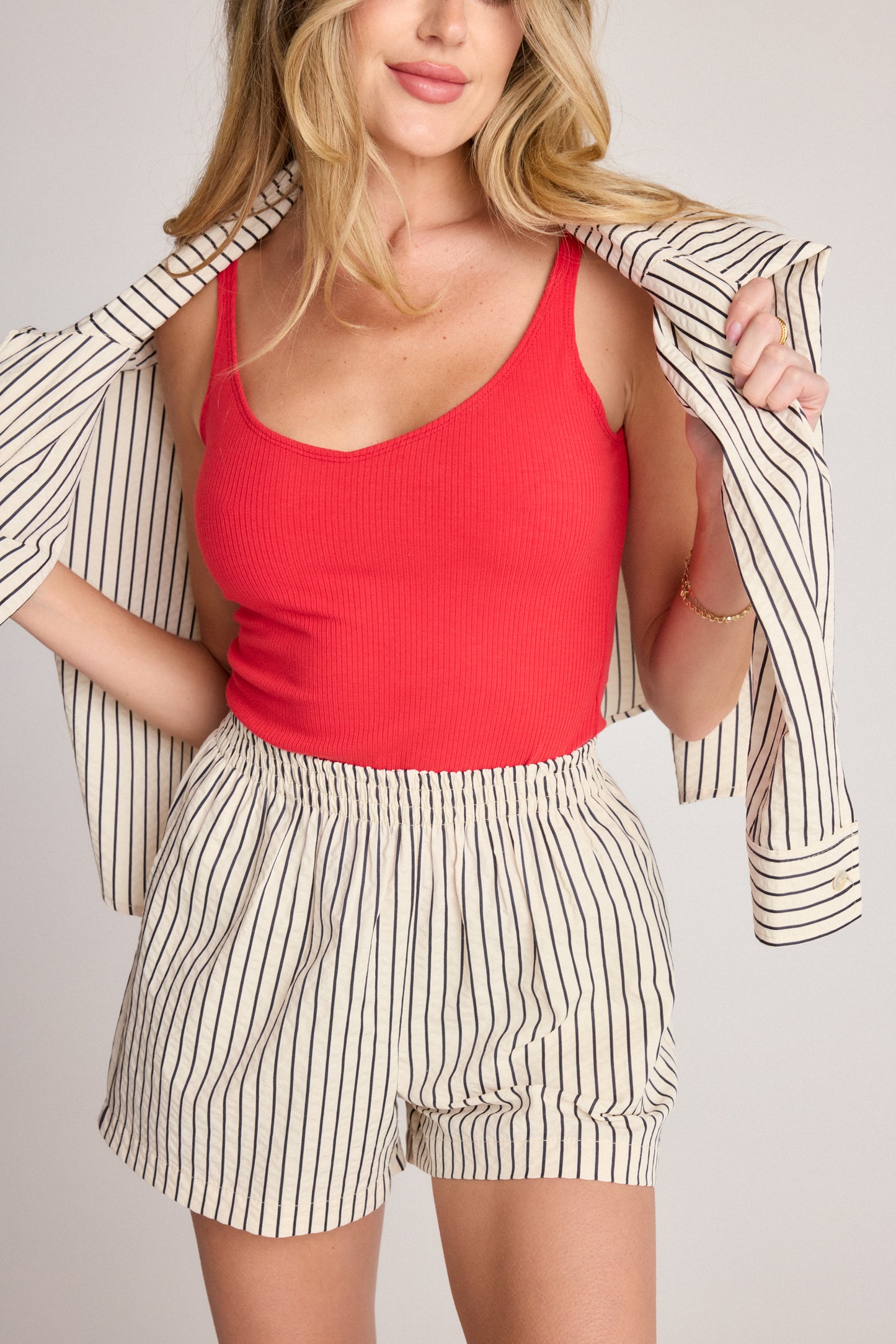 Serena Tank - Red
