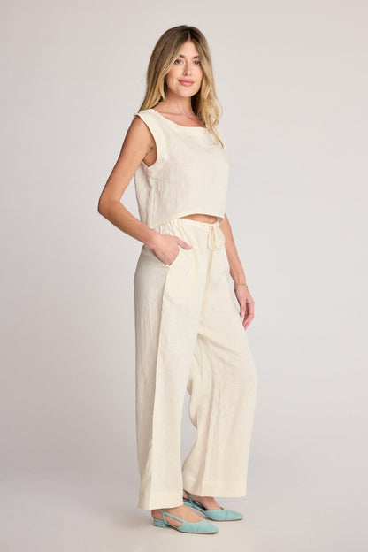 Dahlia Pant - Cream