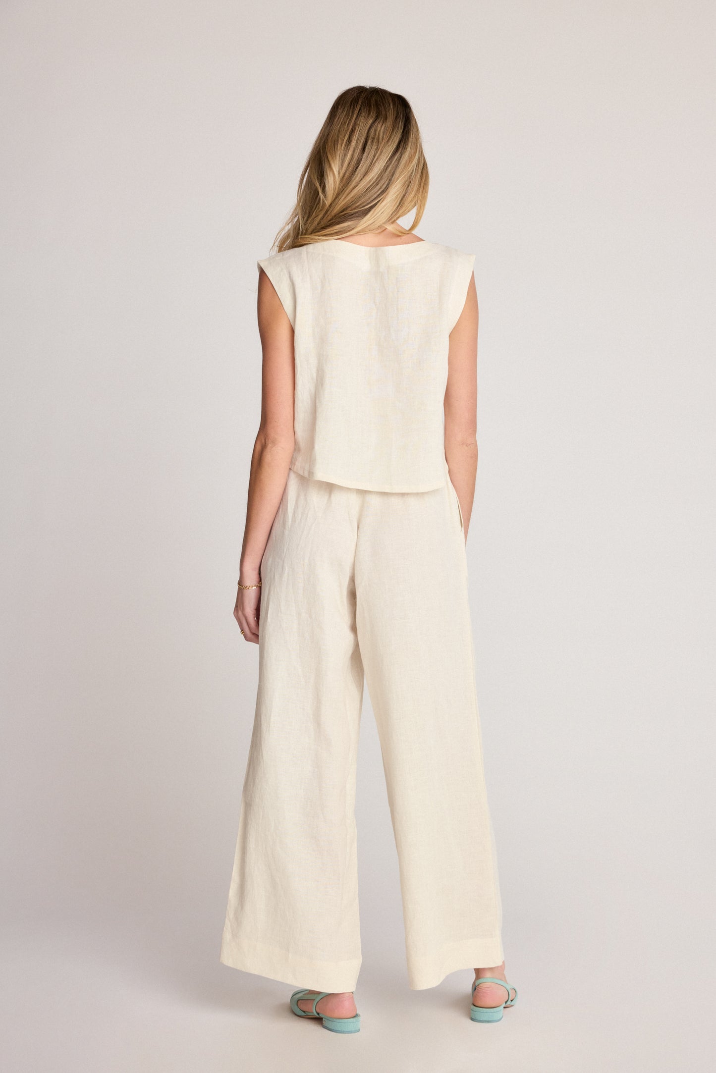 Dahlia Pant - Cream