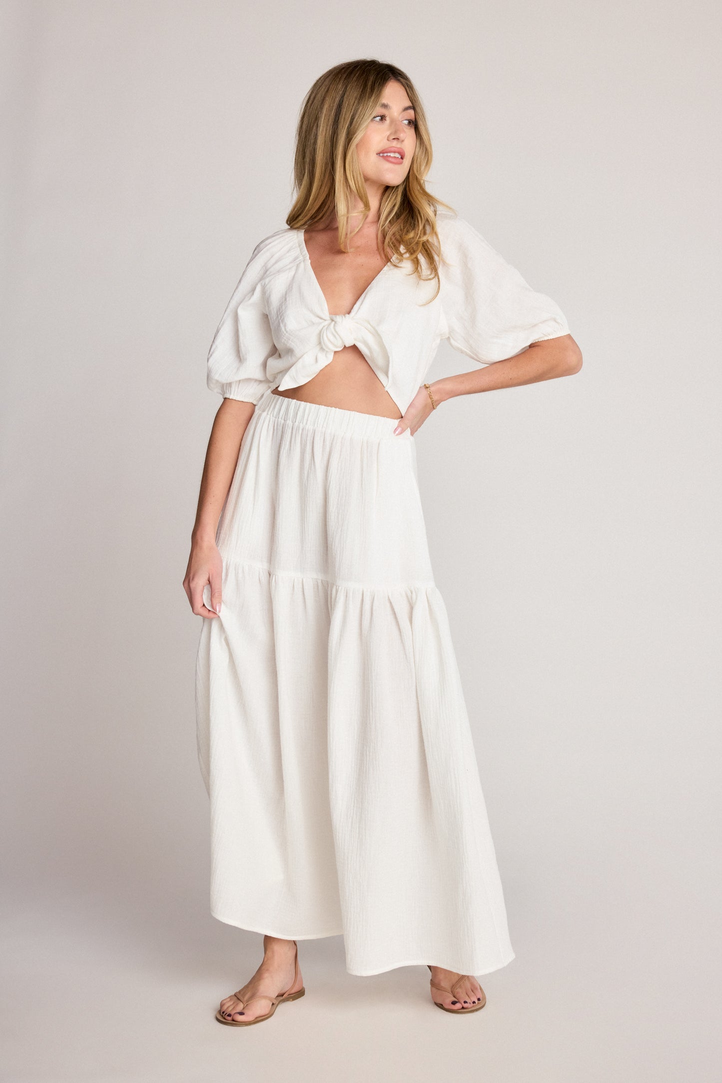 Cleo Top - Ivory