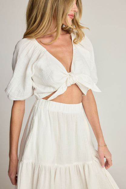 Cleo Top - Ivory