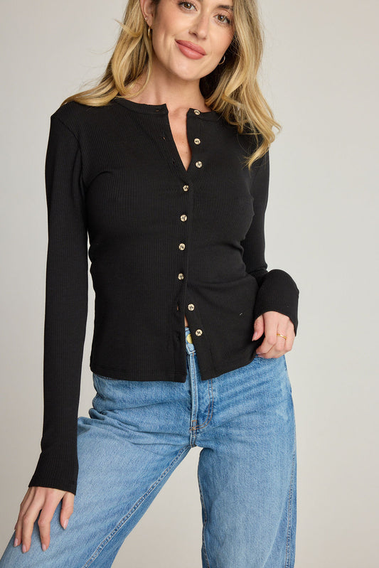 Serena Cardigan - Black