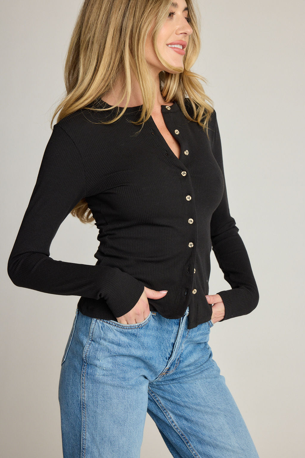 Serena Cardigan - Black