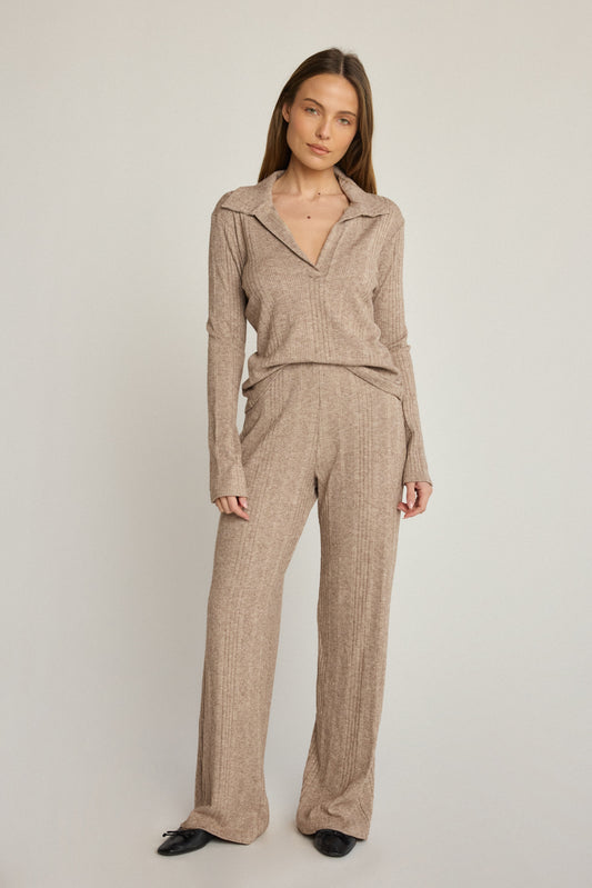 Alexis Pants - Oatmeal