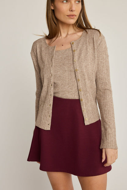 Emily Skirt - Wine