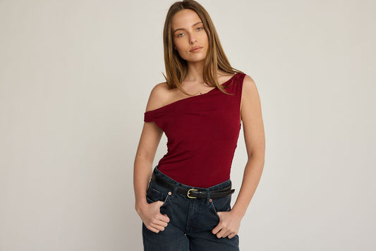 Angelica Top - Wine