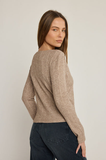 Alexis Cardigan - Oatmeal