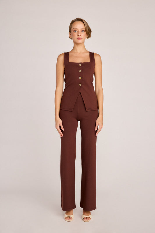 Talia Pants - Chocolate
