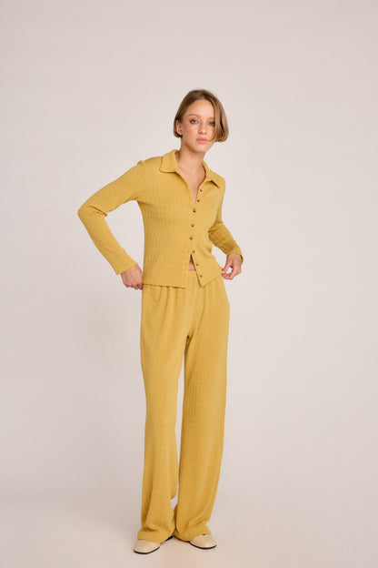 Kylie Cardigan - Mustard