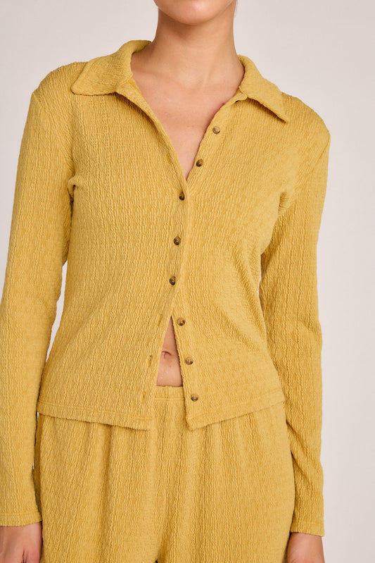 Kylie Cardigan - Mustard