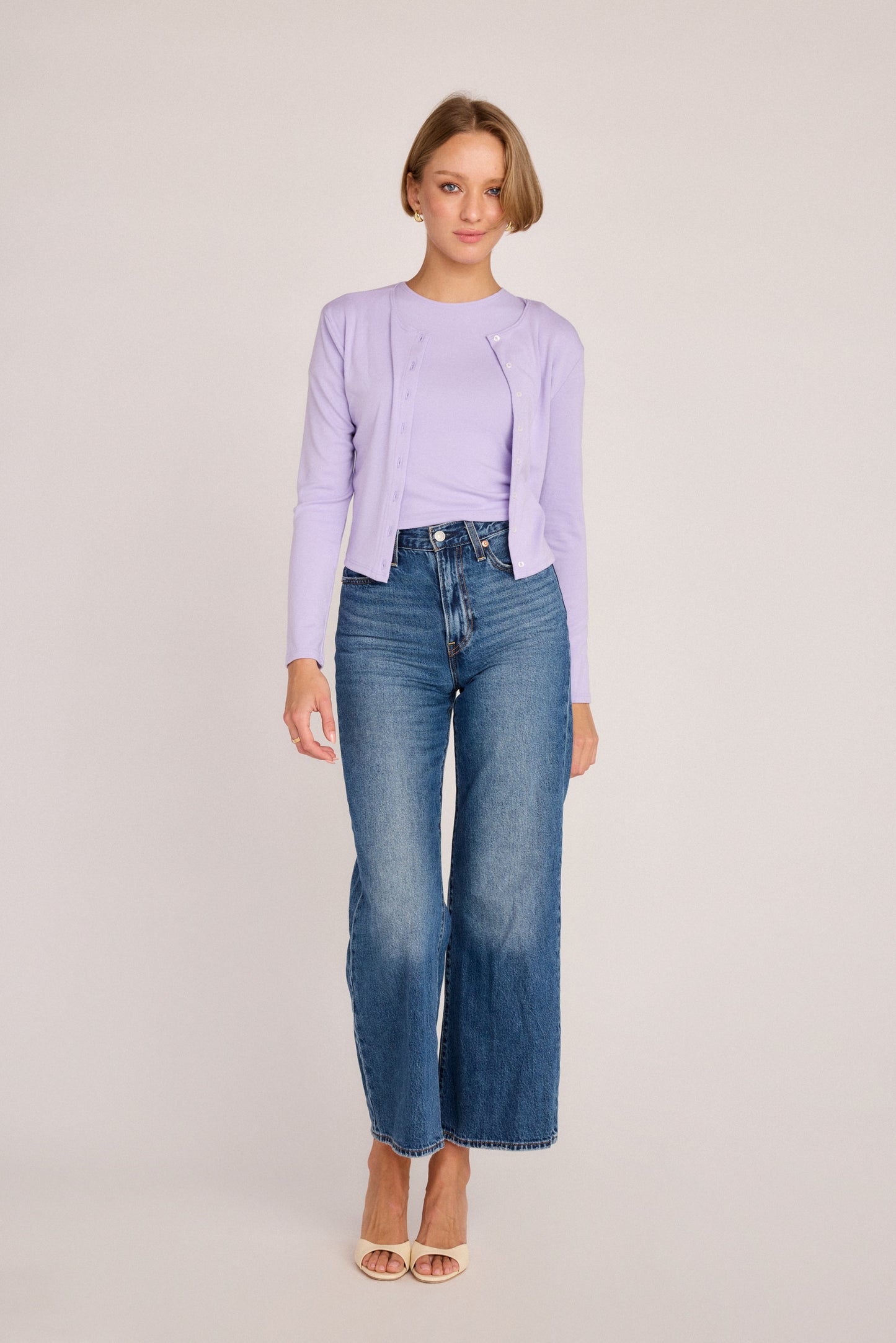 Elise Cardigan - Lavender