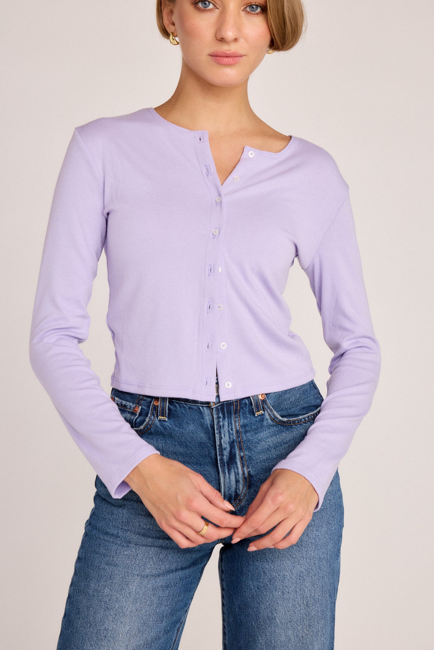 Elise Cardigan - Lavender
