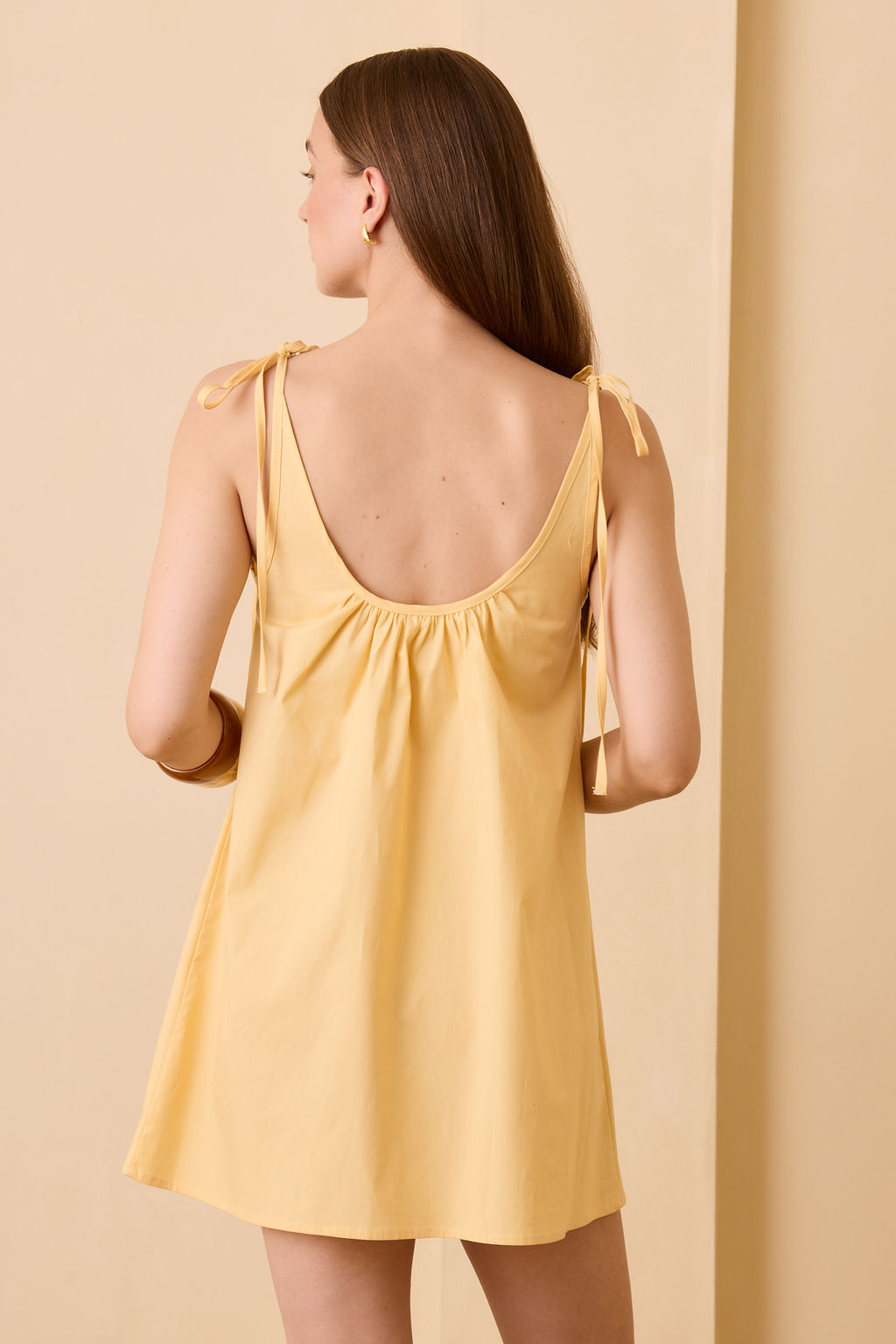 Sabrina Mini Dress - Butter Yellow
