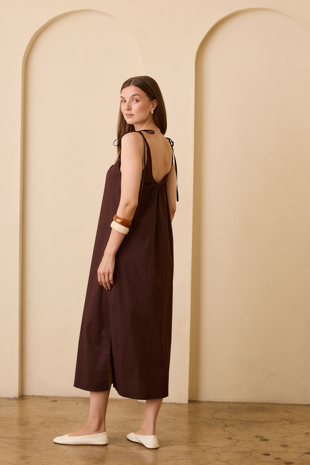 Sabrina Maxi Dress - Chocolate