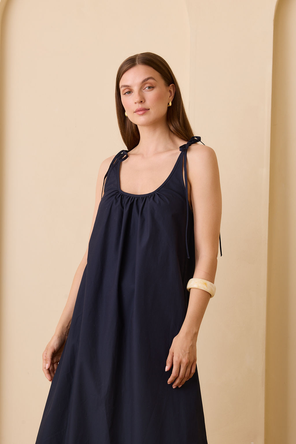 Sabrina Maxi Dress - Navy