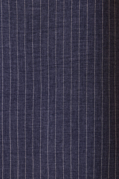 Rhea Dress - Denim/White Stripe
