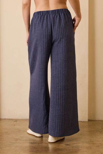 Tatiana Pant - Chambray Stripe