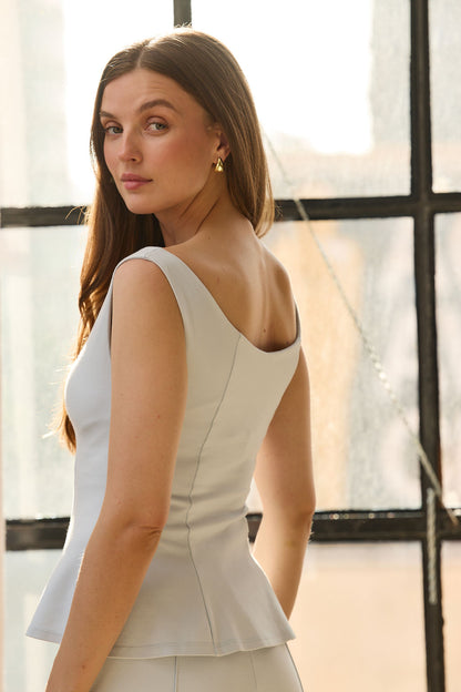 Grace Top - Light Blue