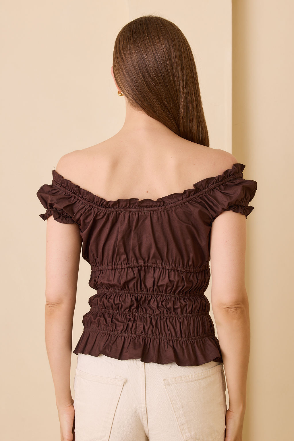 Sophia Top - Chocolate