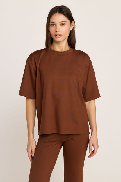 Hanna Top- Chocolate