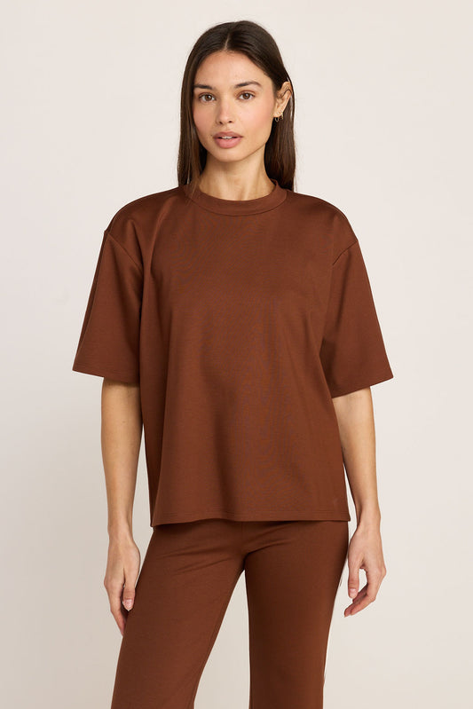 Hanna Top- Chocolate