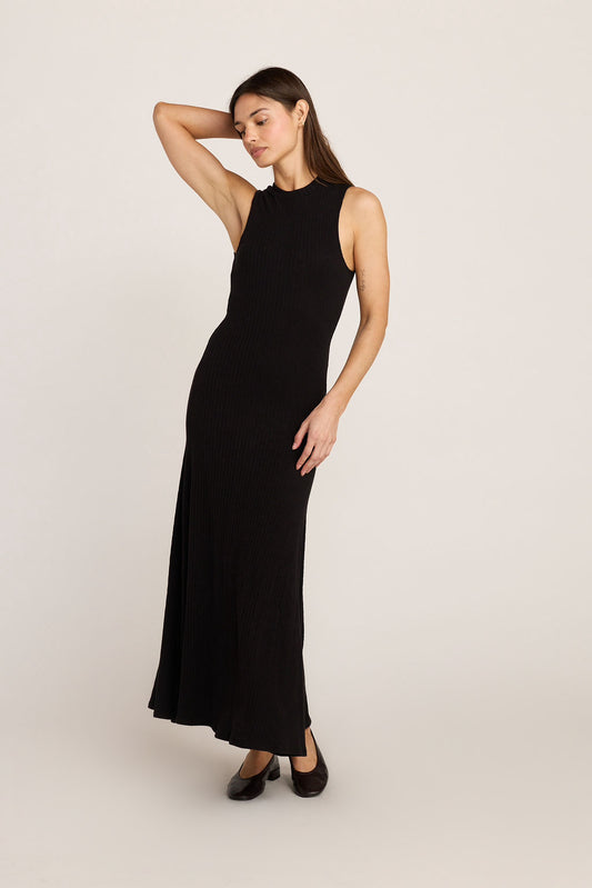 Sleeveless Harley Dress - Black