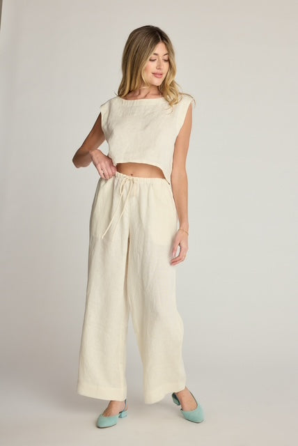 Dahlia Pant - Cream