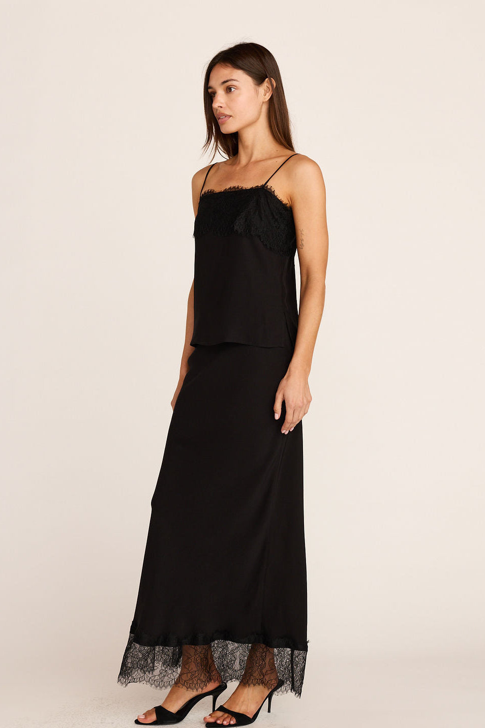 Amour Satin Skirt