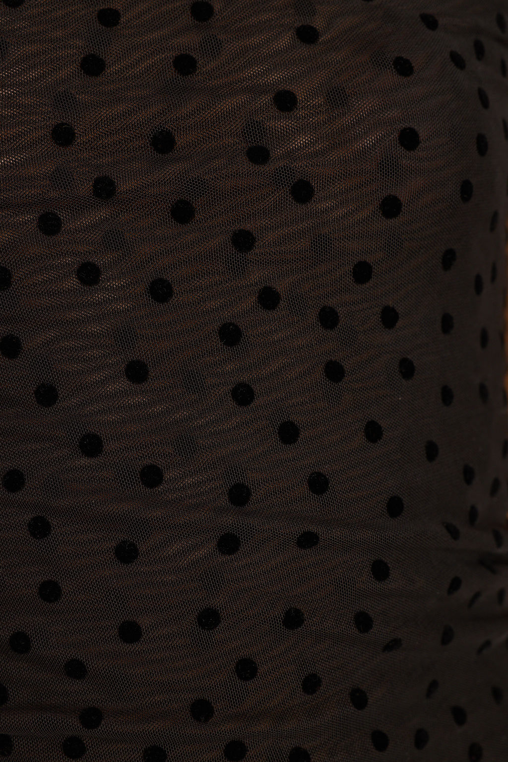 Carrie Top - Black Polka Dot