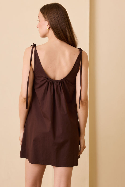 Sabrina Mini Dress - Navy