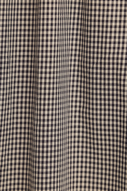 Emma Maxi Skirt  -  Black Plaid