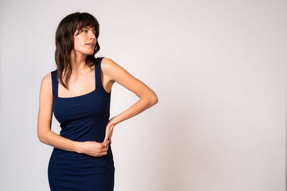 Emilia Maxi Dress - Navy