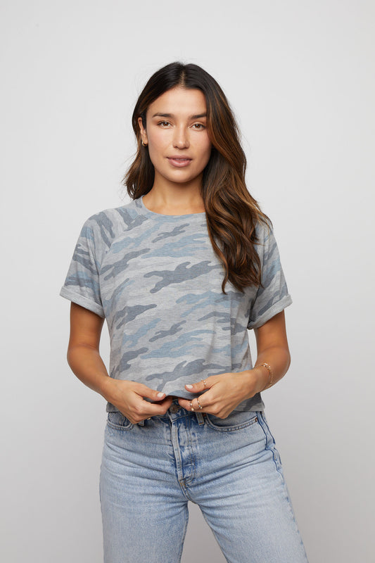 French Terry Tee - Camouflage