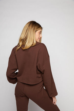 Sabrina Sweatshirt - Chocolate