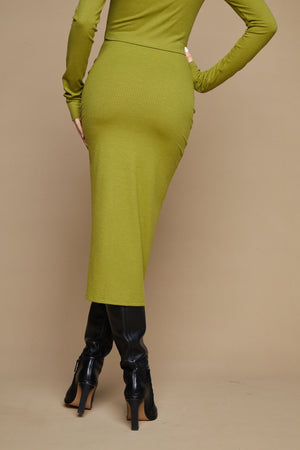 Annie Skirt - Chartreuse