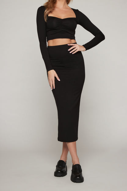 Aria Skirt  - Black