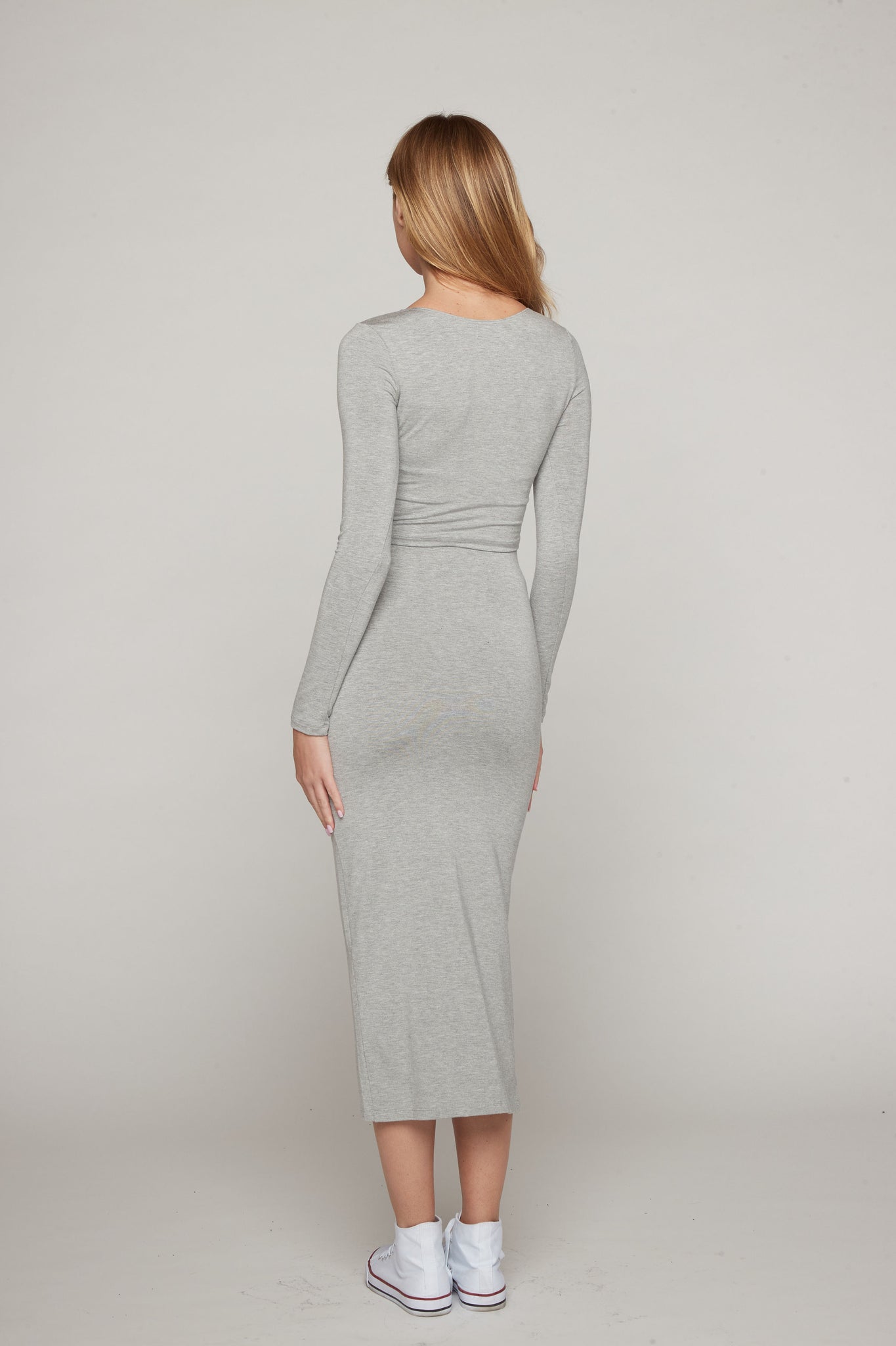 Aria Top - Heather Grey